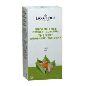 Jacob Hooy Groene thee gember curcuma thee