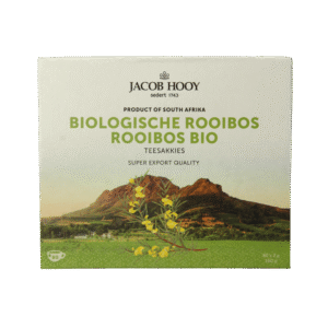 Jacob Hooy Rooibosthee sakkies bio