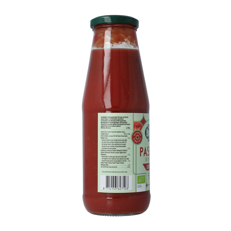 Bioidea Passata gezeefde tomaten bio - Afbeelding 2