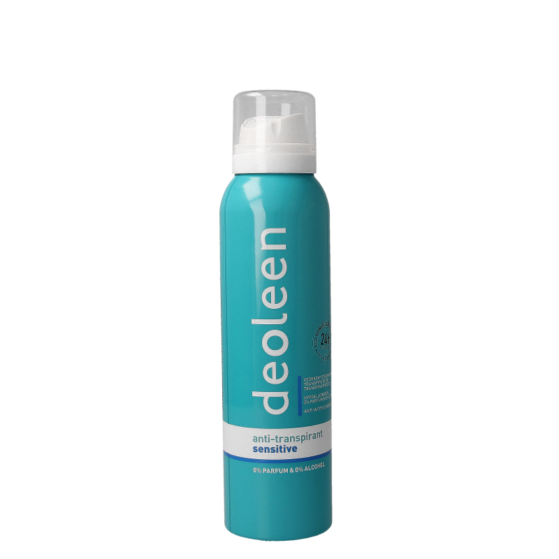 Deoleen Deodorant spray satin sensitive zonder alcohol