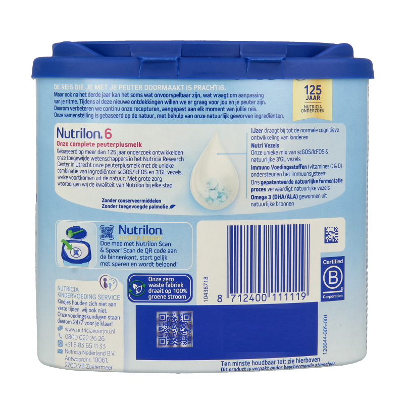 Nutrilon 6 Peutermelkplus melk poeder - Afbeelding 3