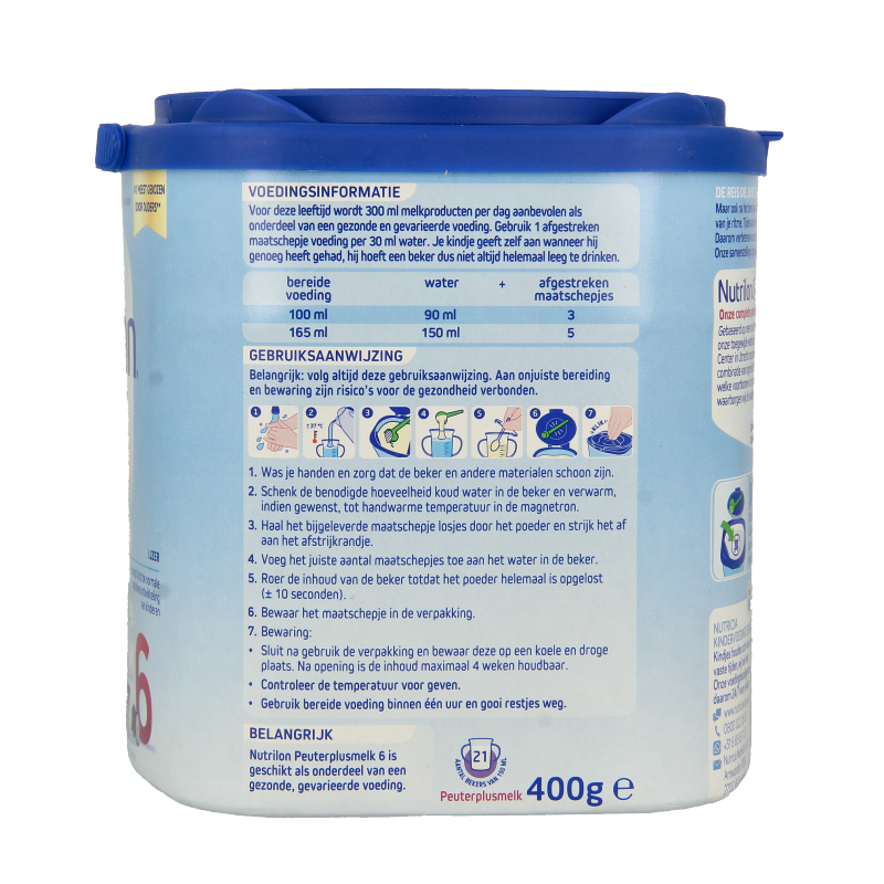 Nutrilon 6 Peutermelkplus melk poeder - Afbeelding 4