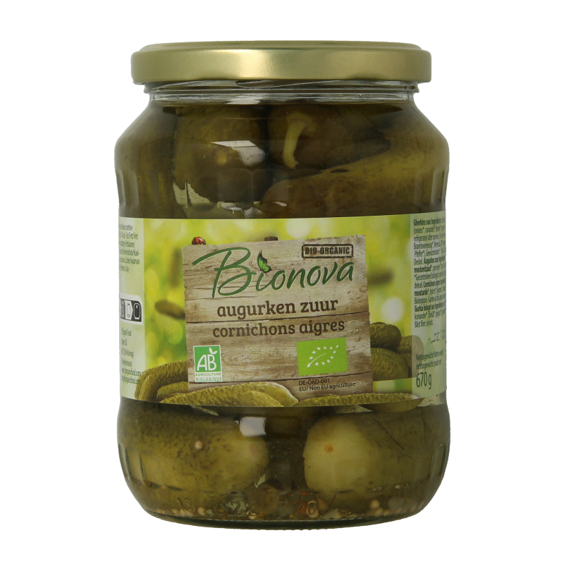 Bionova Augurken zuur bio