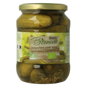 Bionova Augurken zoet zuur bio