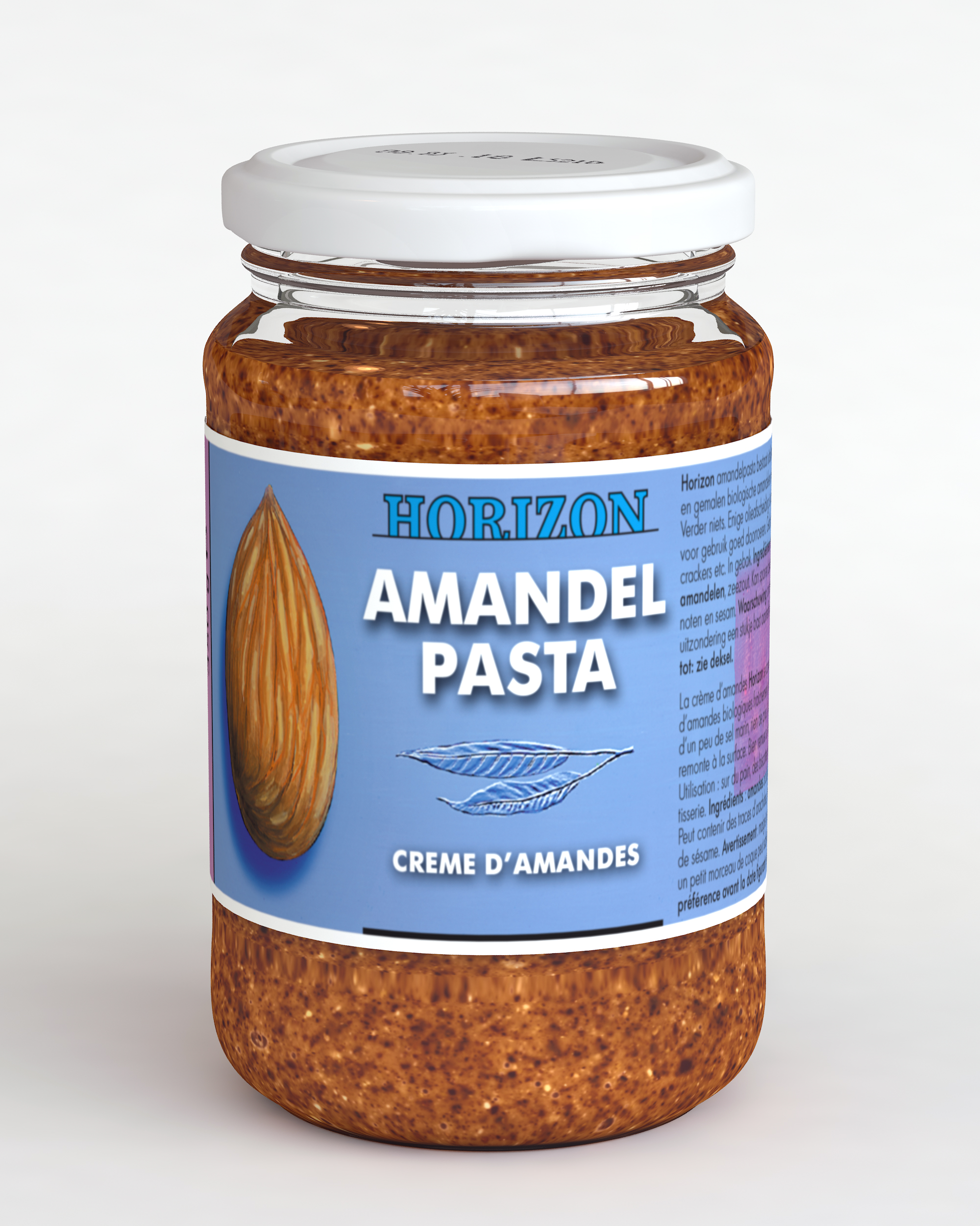 Horizon Amandelpasta met zeezout eko bio