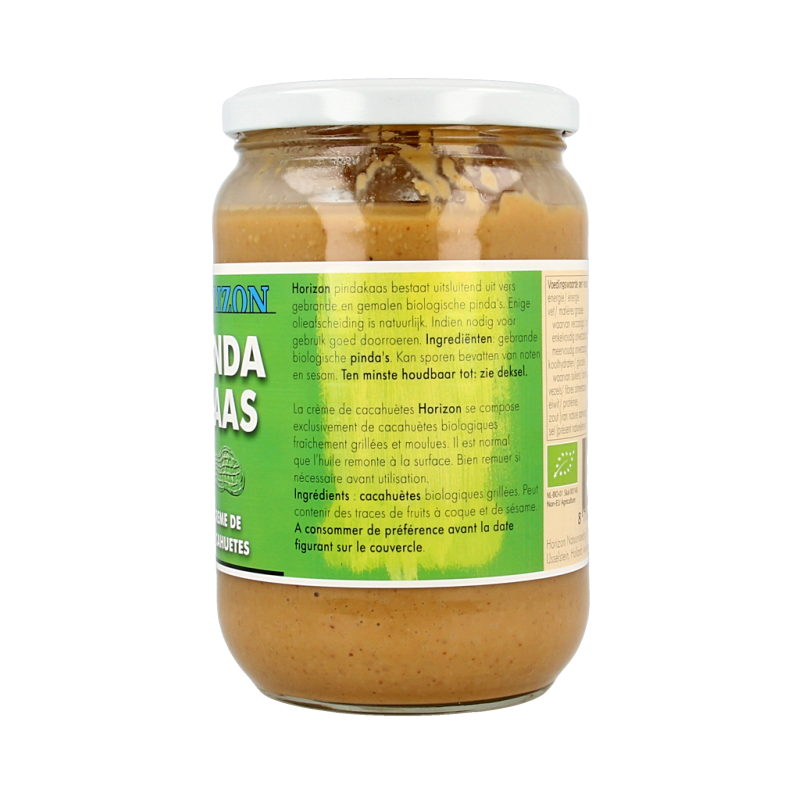 Horizon Pindakaas zonder zout eko bio - Afbeelding 3
