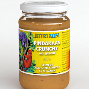 Horizon Pindakaas crunchy met zeezout eko bio