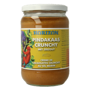 Horizon Pindakaas crunchy met zeezout eko bio
