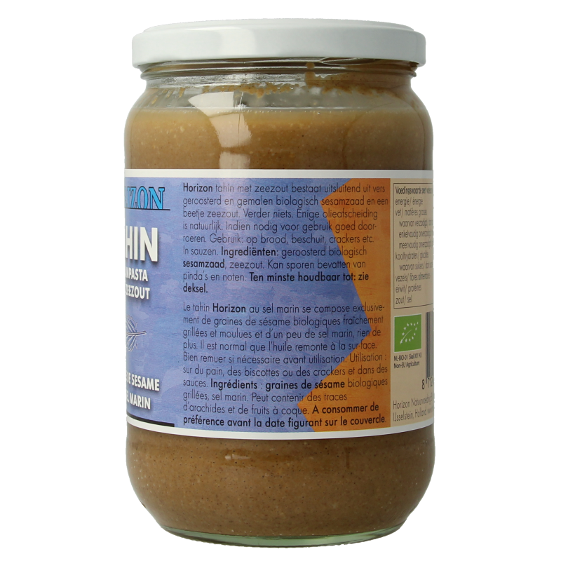 Horizon Tahin met zeezout eko bio - Afbeelding 3