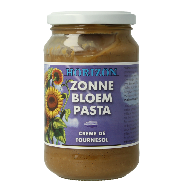 Horizon Zonnebloempasta met zout eko bio