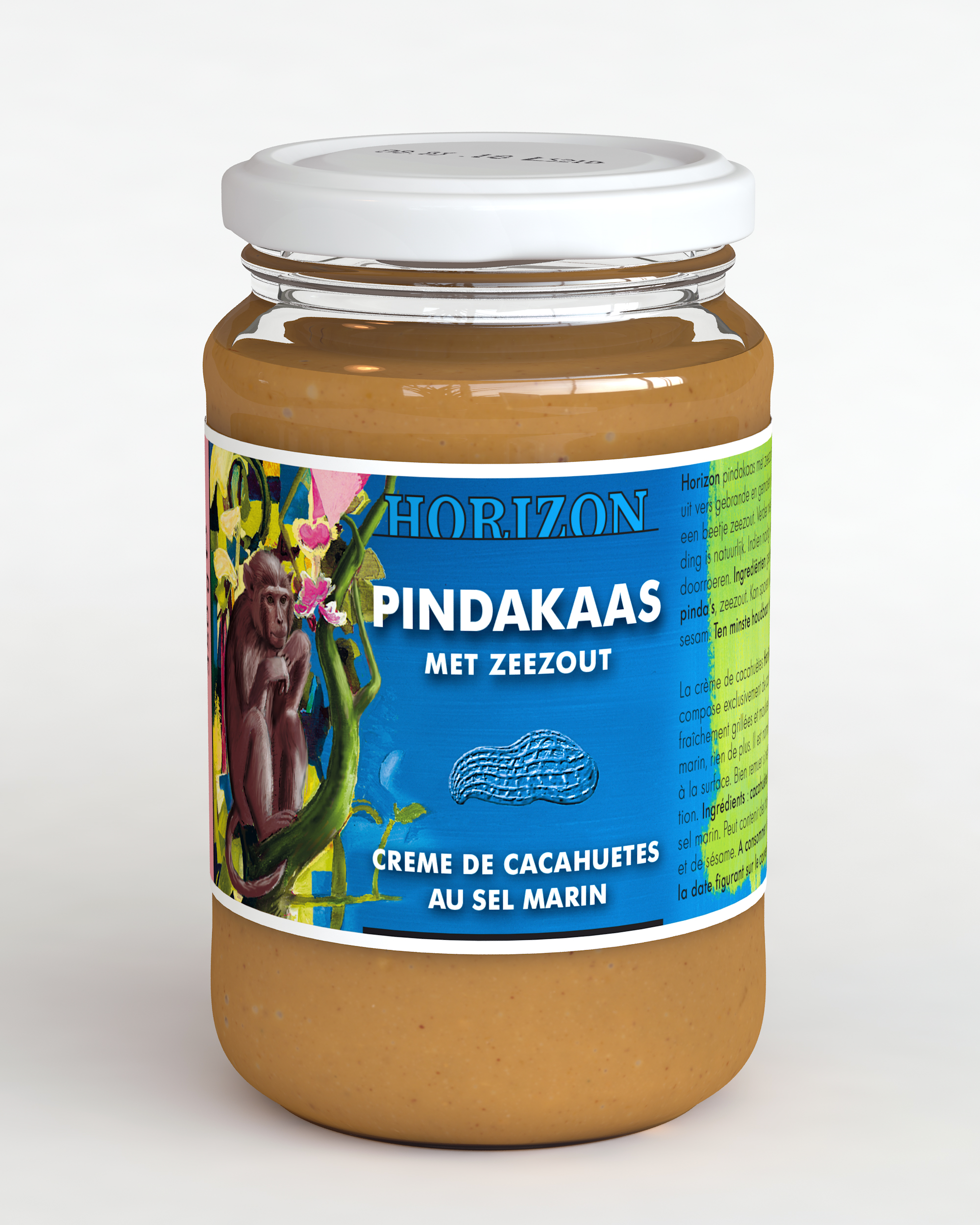 Horizon Pindakaas met zeezout eko bio