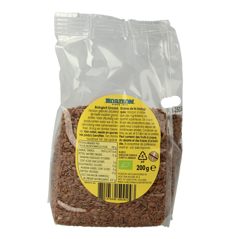 Horizon Lijnzaad bio - Afbeelding 2