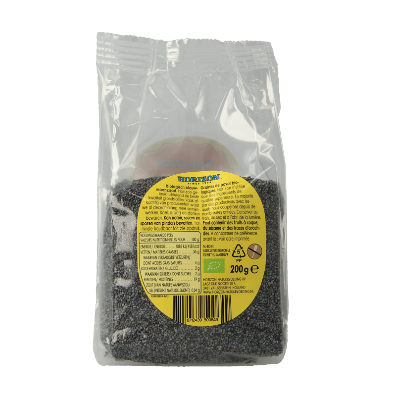 Horizon Maanzaad blauw bio - Afbeelding 2