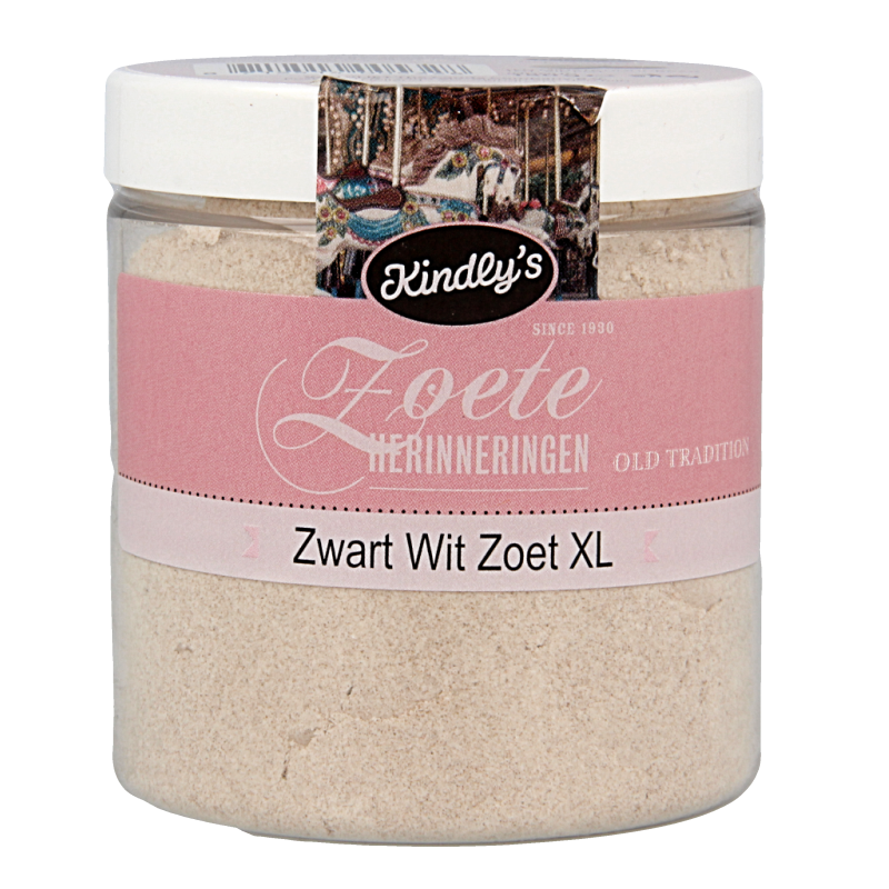 Kindly's Zwart wit zoet XL