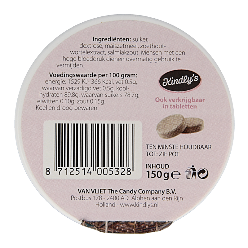 Kindly's Zwart wit zoet XL - Afbeelding 2