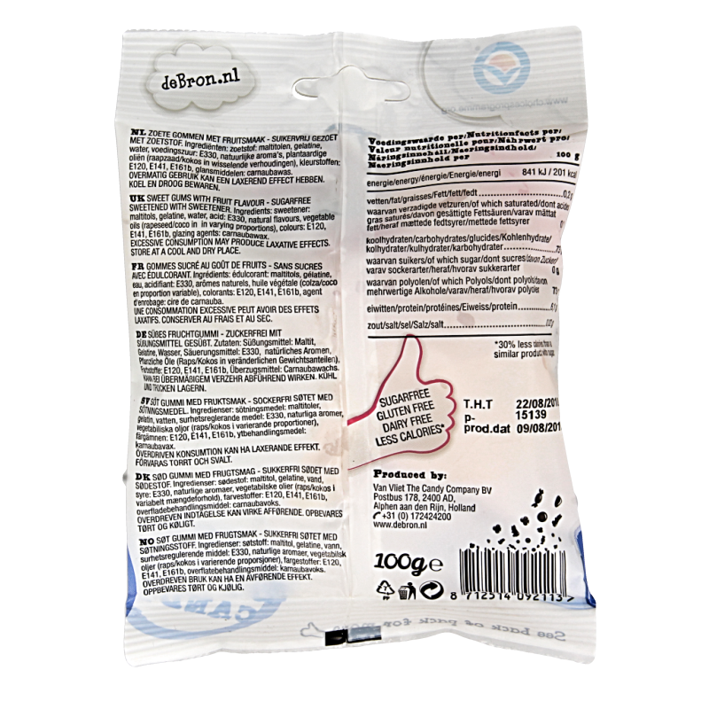 De Bron Fruitgums suikervrij - Afbeelding 2