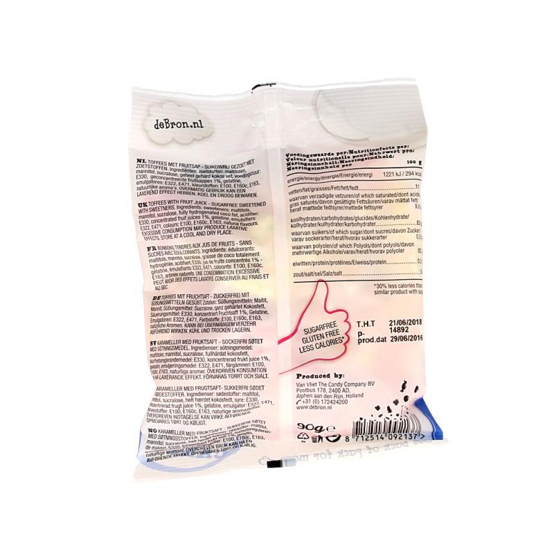 De Bron Fruit toffee suikervrij - Afbeelding 2