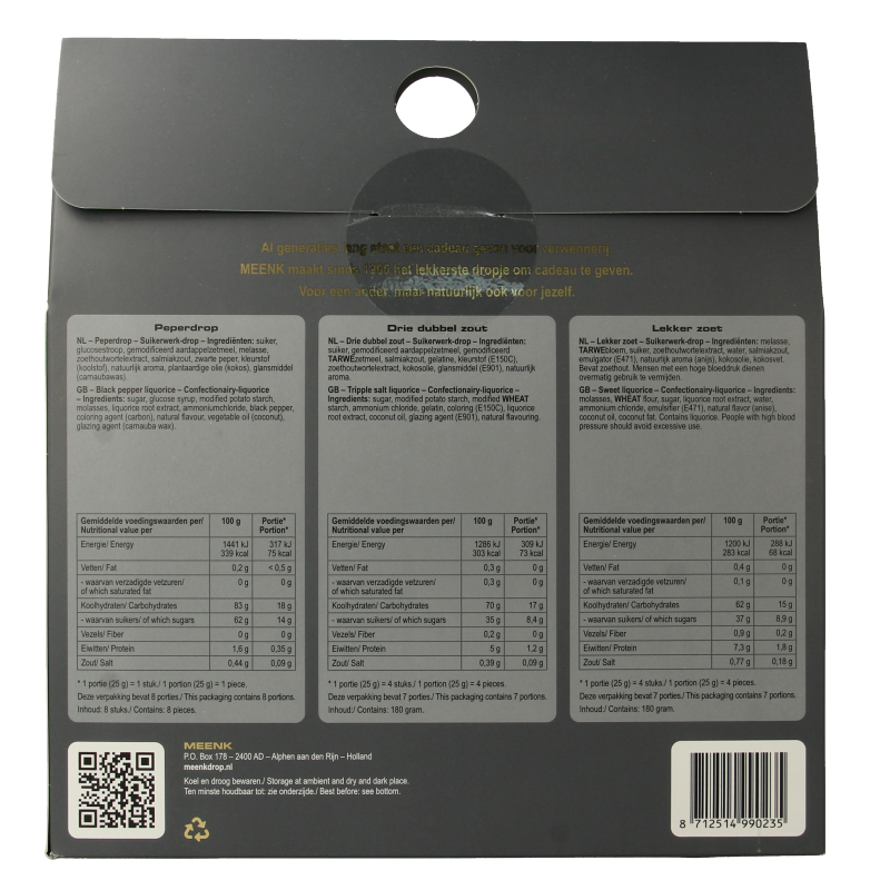 Meenk Meenk cadeau zoet, zout, peperig - Afbeelding 2