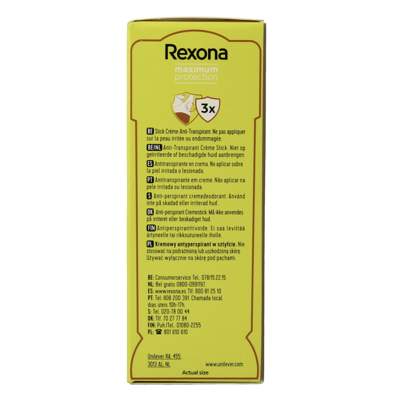 Rexona Deodorant maximum protection stress control - Afbeelding 4
