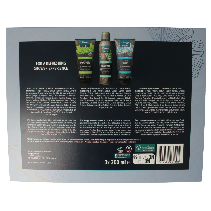 Kneipp Geschenkset luxe men - Afbeelding 2