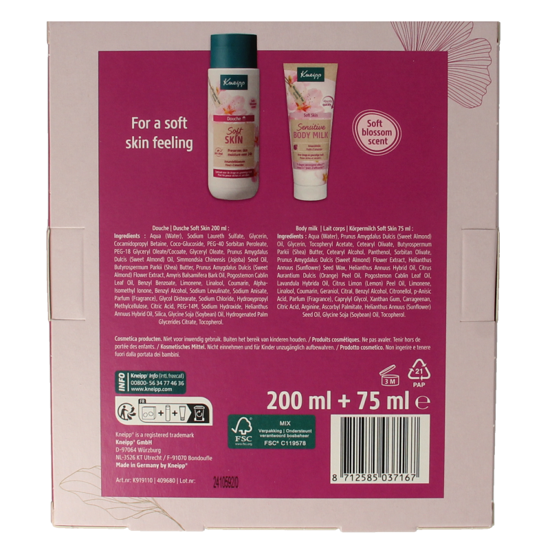 Kneipp Geschenkset soft skin moments - Afbeelding 2