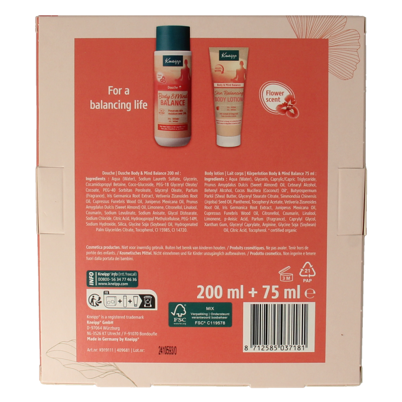 Kneipp Geschenkset body & mind balance moments - Afbeelding 2