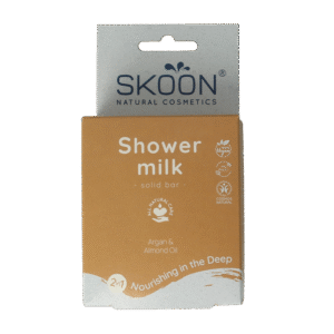 Skoon Solid shower milk nourishing into the deep 2-in-1