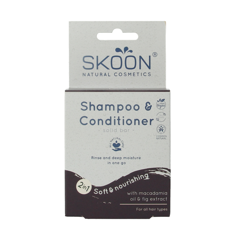 Skoon Solid shampoo & conditioner 2 in 1
