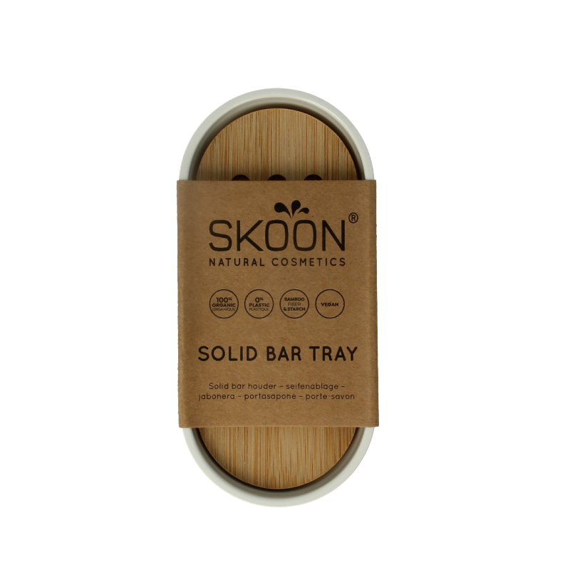 Skoon Solid bar houder wit L