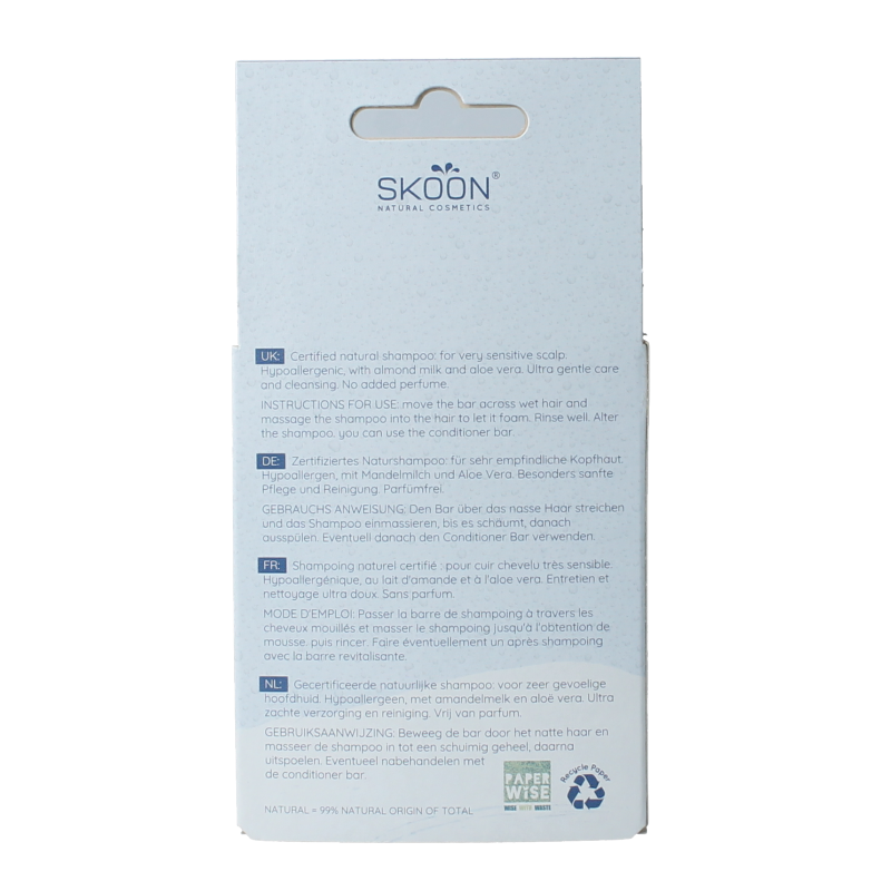 Skoon Solid shampoo soft & sensitive - Afbeelding 3