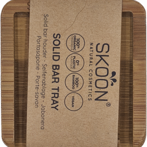 Skoon Solid bar tray - 1 bar - all bamboo