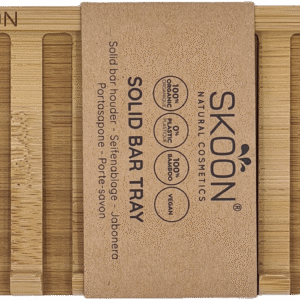 Skoon Solid bar tray - 2 bar - all bamboo