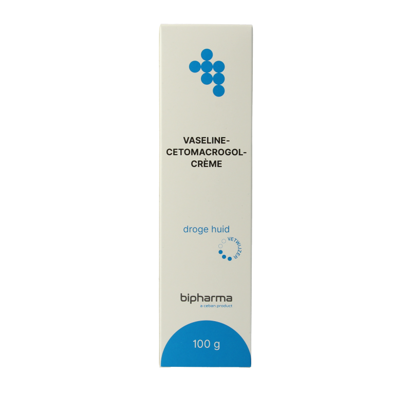 Bipharma Vaseline-cetomacrogolcreme - Afbeelding 3