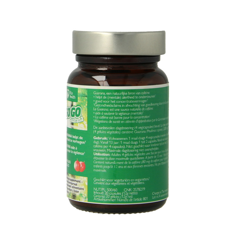 RIO Gogo guarana 500mg 10 dagen - Afbeelding 4