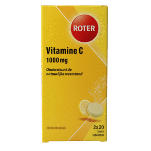 Roter Bruistabletten citroen vit C duopack