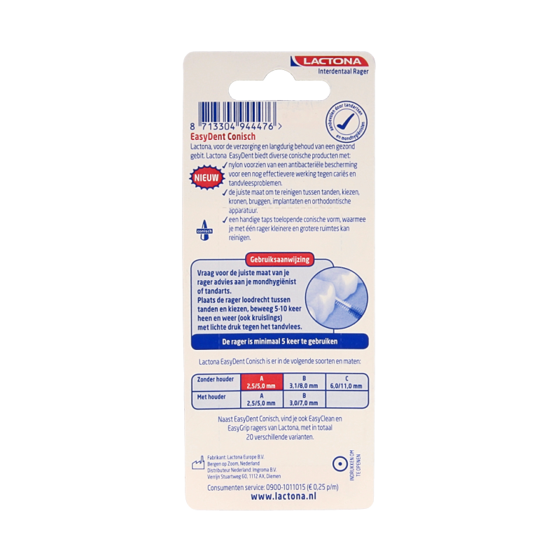 Lactona Easydent A 2.5-5mm zonder houdertje - Afbeelding 2