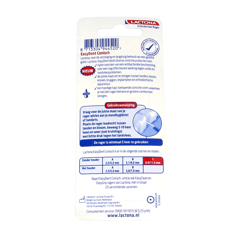Lactona Easydent C 6-11mm - Afbeelding 2