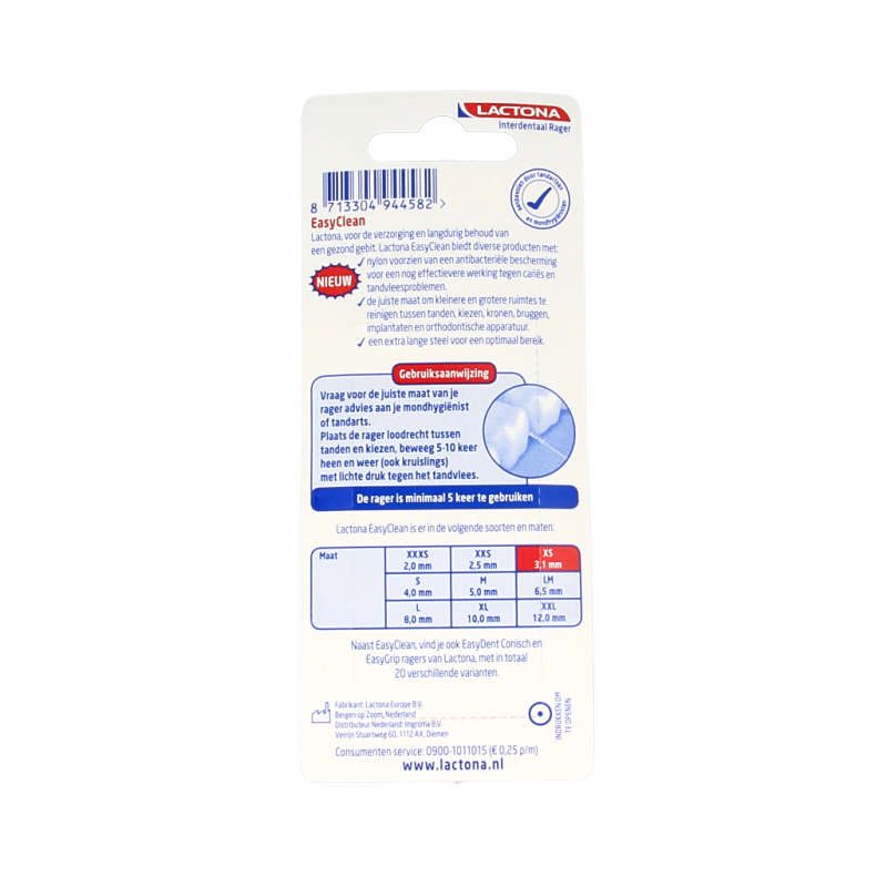 Lactona Easyclean XS 3.1mm - Afbeelding 2