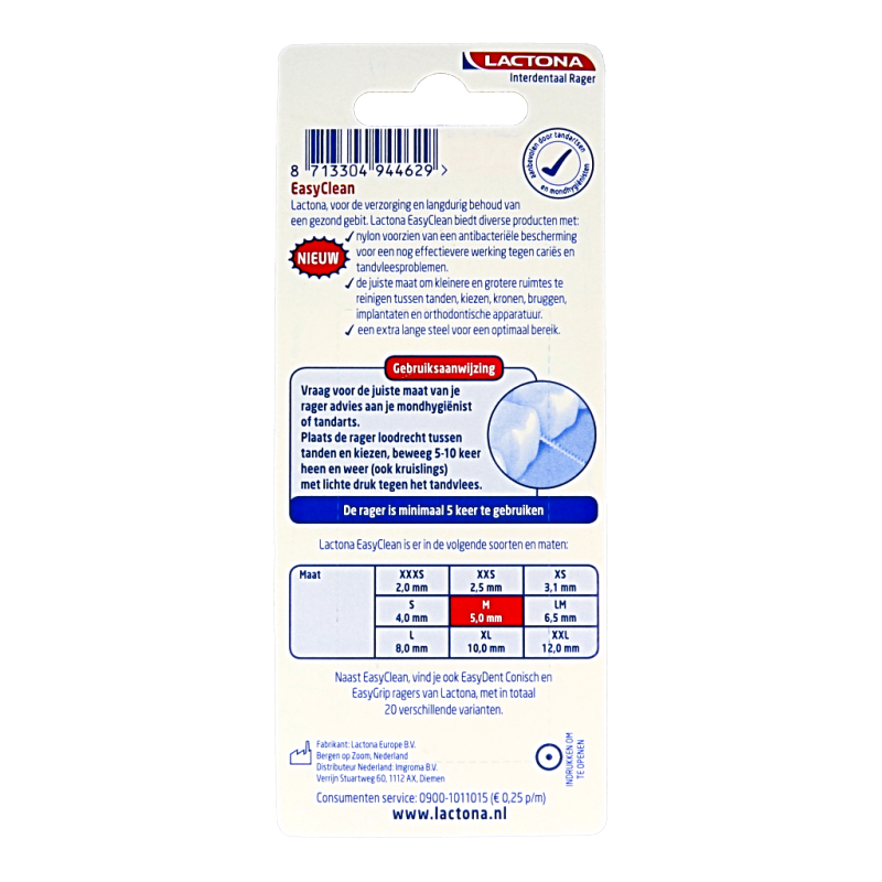 Lactona Easyclean M 5.0mm - Afbeelding 2