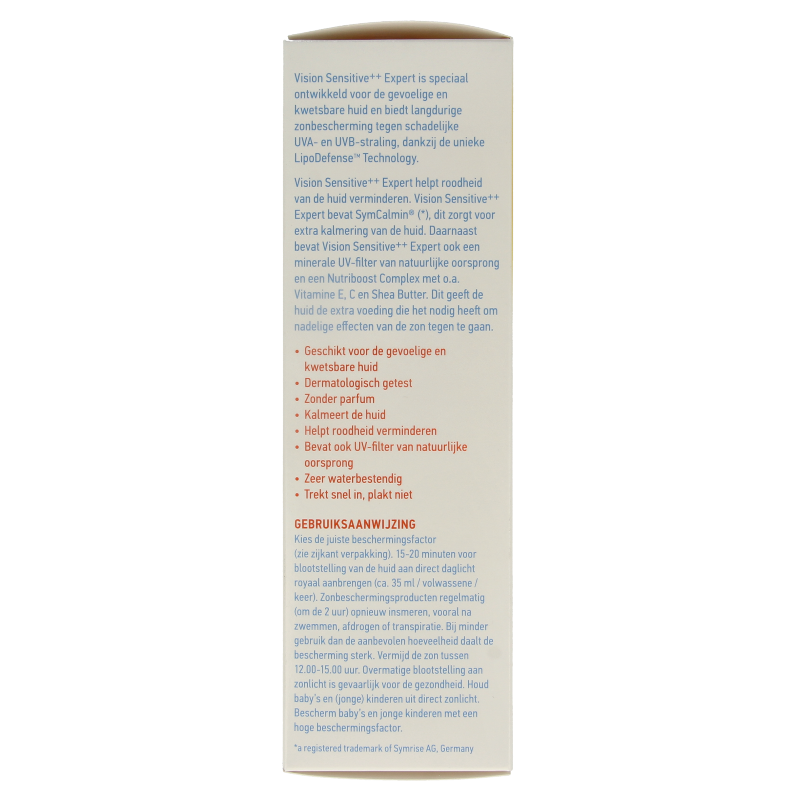 Vision High sensitive SPF30 - Afbeelding 2
