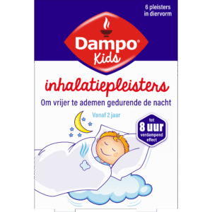 Dampo Kids inhalatiepleister diervormig
