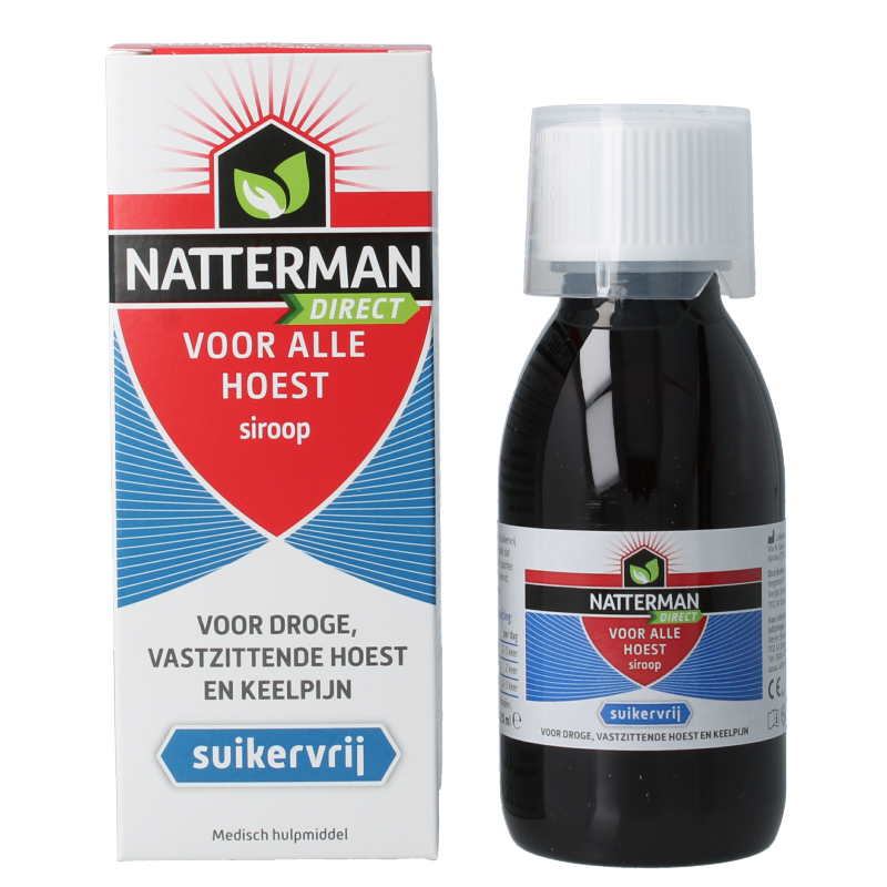 Natterman Hoest drank alle hoest suikervrij - Afbeelding 2