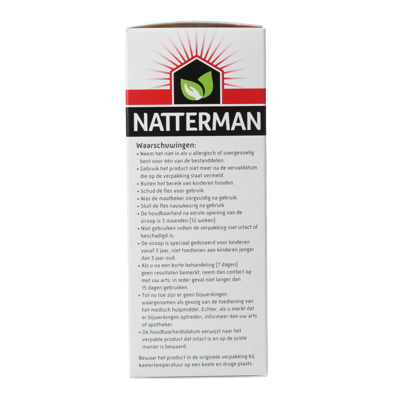 Natterman Hoest drank alle hoest suikervrij - Afbeelding 3