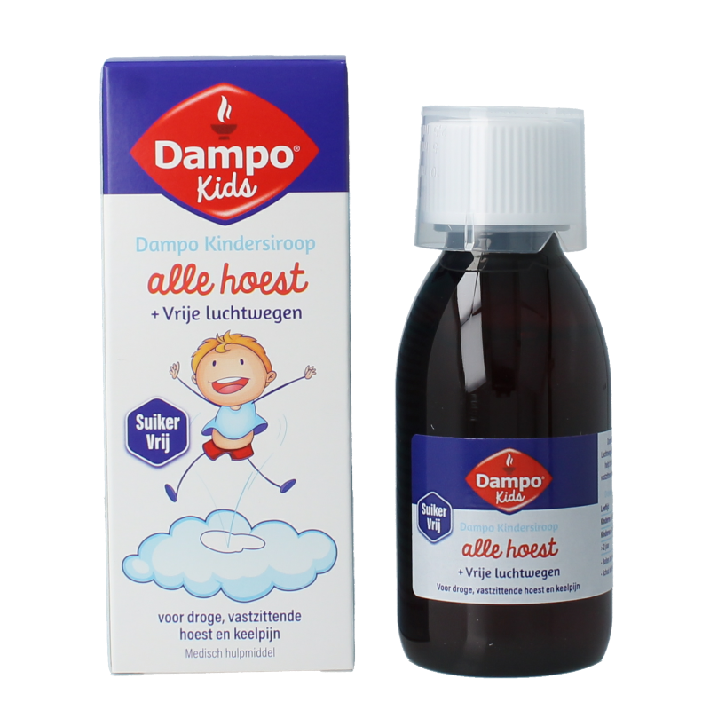 Dampo Kindersiroop alle hoest suikervrij - Afbeelding 2