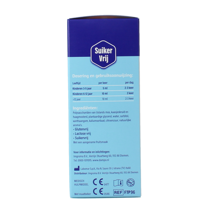 Dampo Kindersiroop alle hoest suikervrij - Afbeelding 3