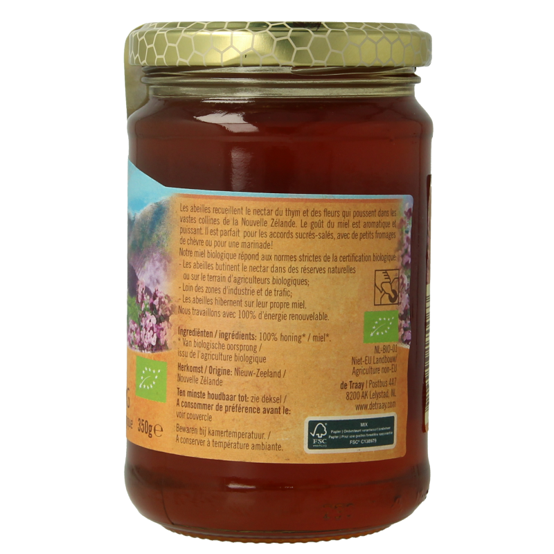 Traay Tijm- met bloemenhoning eko bio - Afbeelding 3
