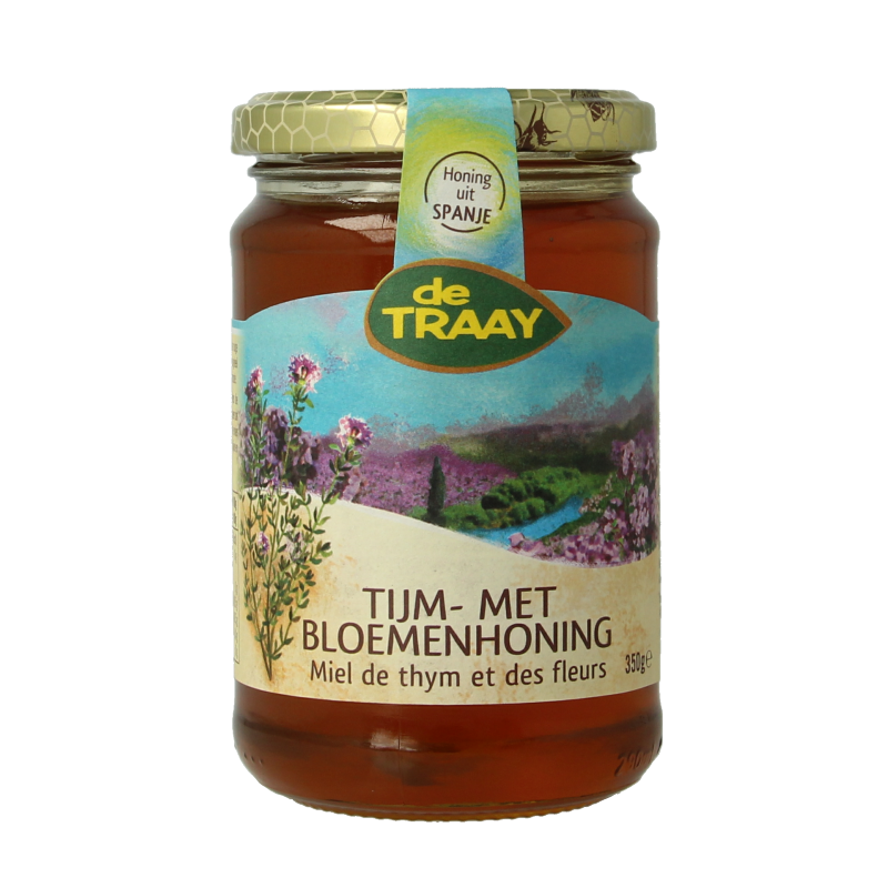 Traay Tijm- met bloemenhoning