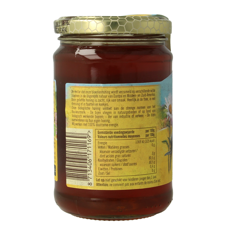 Traay Bloemen honing vloeibaar bio - Afbeelding 2