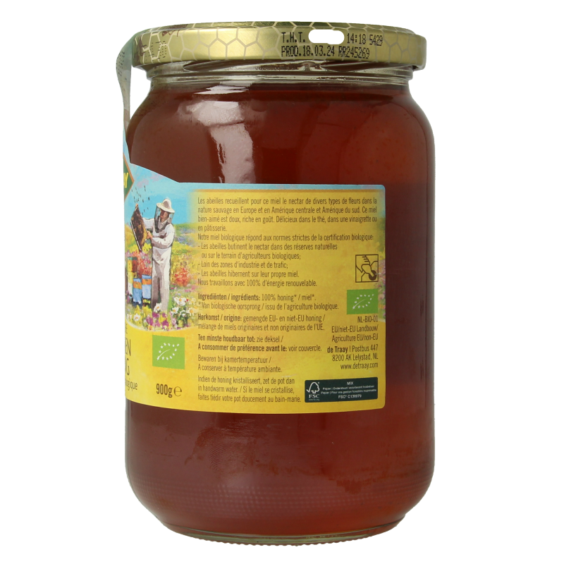 Traay Bloemenhoning vloeibaar bio - Afbeelding 3