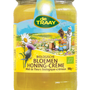 Traay Bloemenhoning creme bio